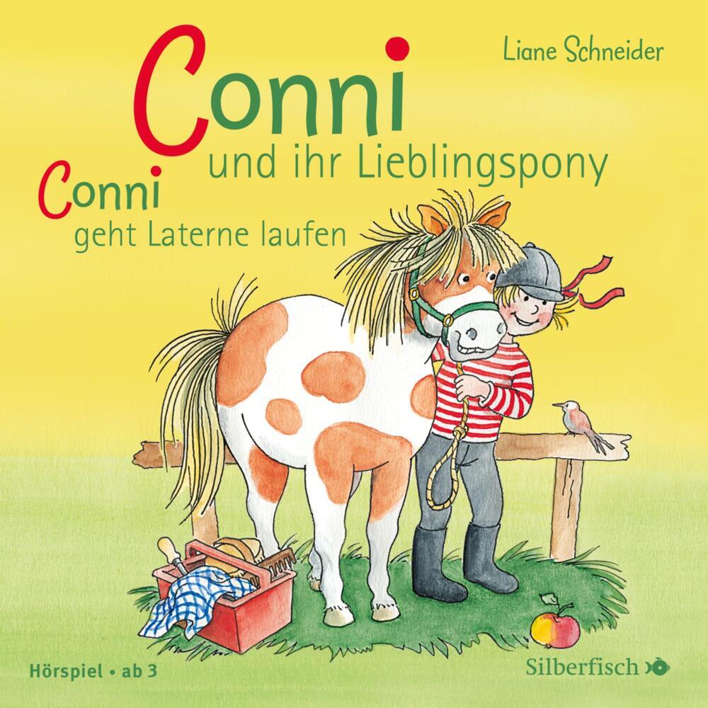 Conni und ihr Lieblingspony / Conni geht Laterne laufen, 1 Audio-CD (Liane Schneider)