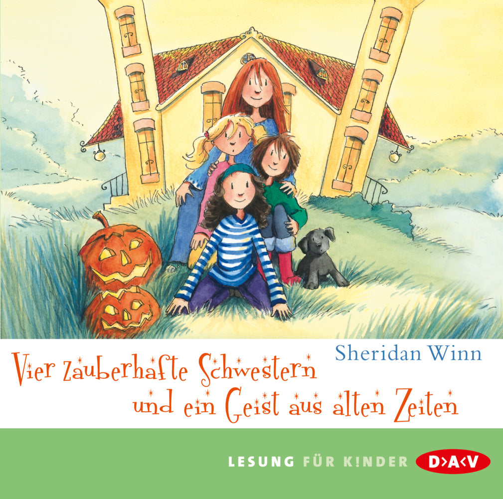 Vier zauberhafte Schwestern und ein Geist aus alten Zeiten, 2 Audio-CDs (Sheridan Winn)