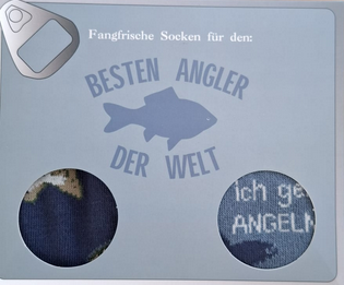 Anglersocken 2er Set Gr. 41-46
