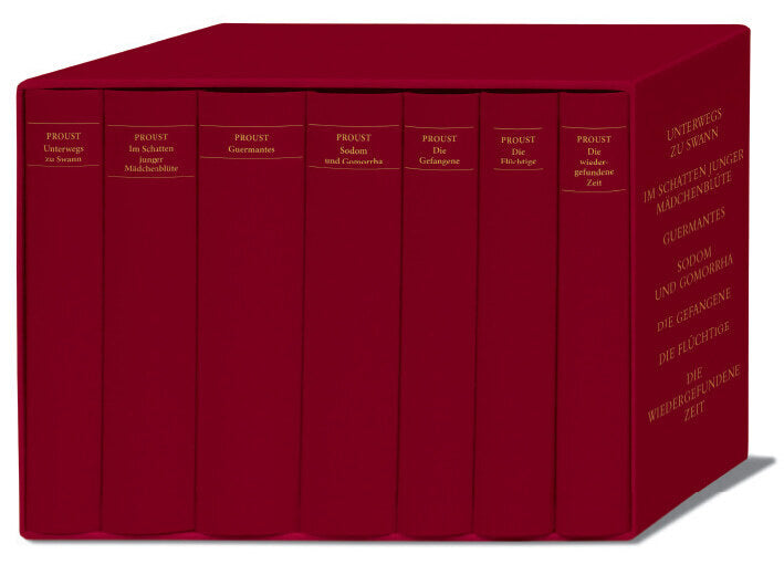 Auf der Suche nach der verlorenen Zeit. Werke. Frankfurter Ausgabe, 7 Teile (Marcel Proust)