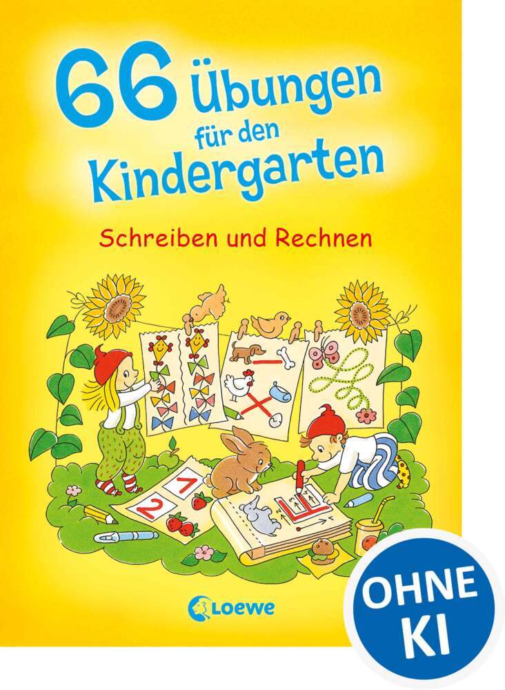 66 Übungen für den Kindergarten, Schreiben und Rechnen
