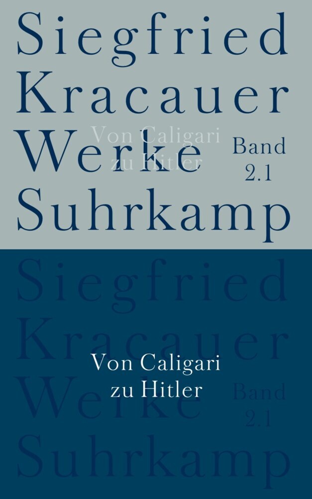 Von Caligari zu Hitler (Siegfried Kracauer)