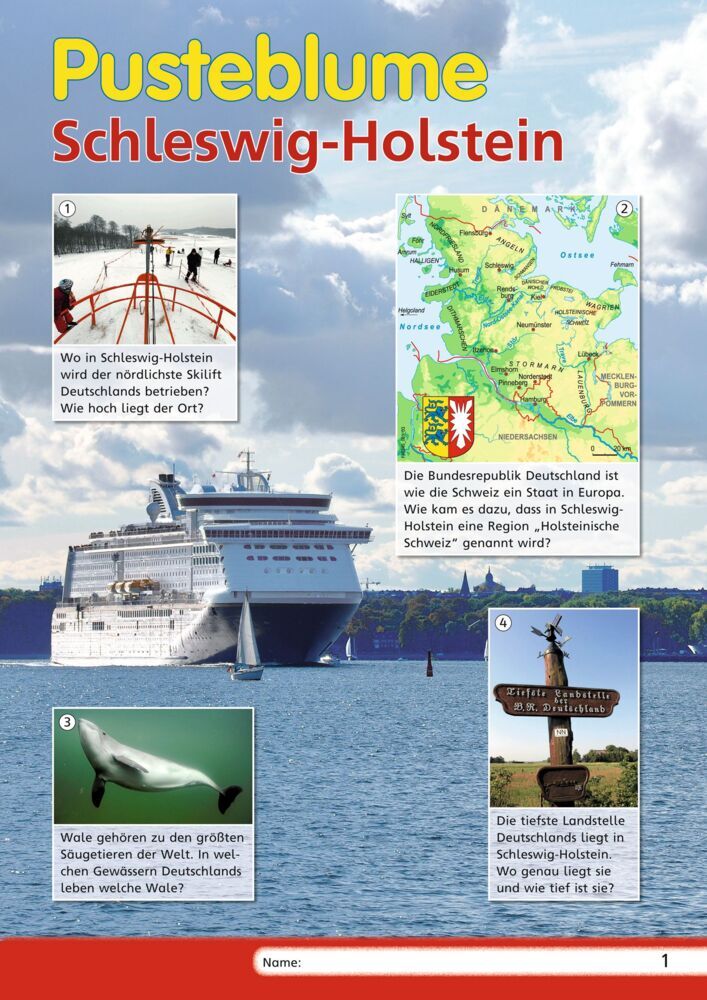 Pusteblume Sachunterricht - Ausgabe 2011 für das 4. Schuljahr in Hamburg und Schleswig-Holstein (Dirk Breede)