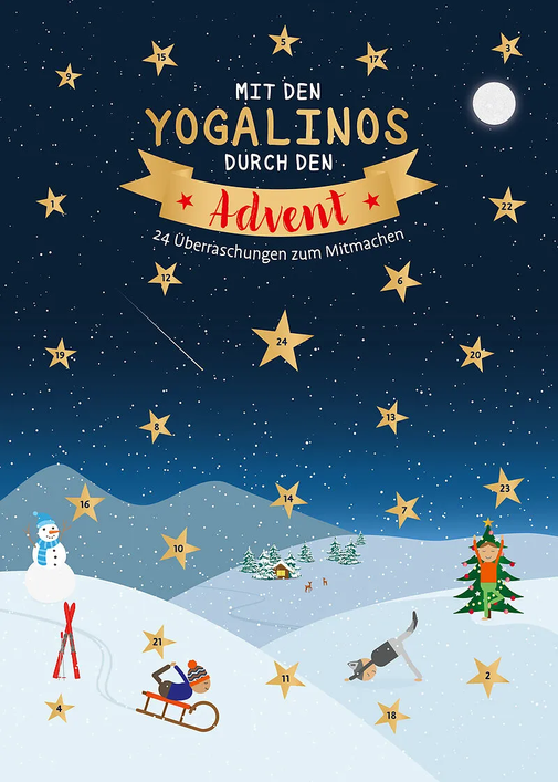 Adventskalender mit den Yogalinos