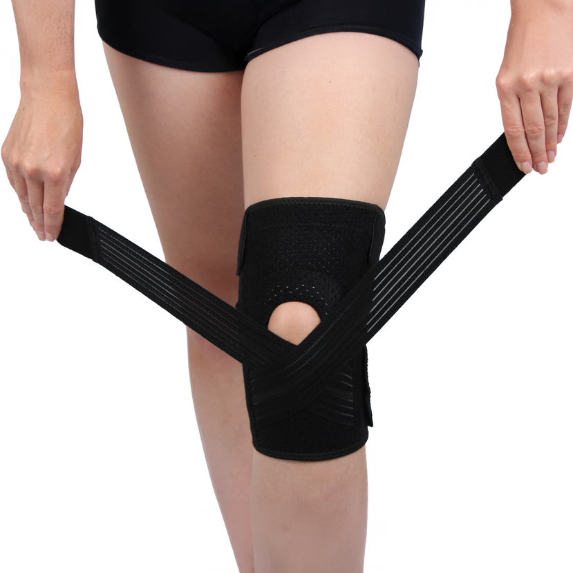 Vital Comfort Flexitek Aktiv Kniebandage mit Klettverschluss, Universalgrösse