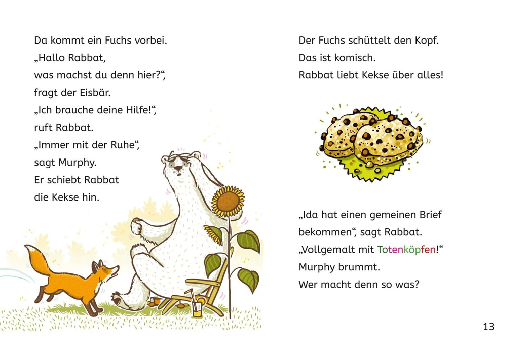 Die Schule der magischen Tiere ermittelt - Der grüne Glibber-Brief