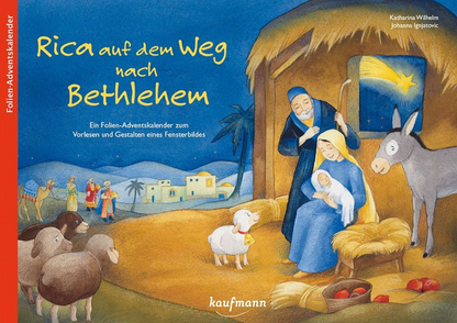 Rica auf dem Weg nach Bethlehem, Folien-Adventskalender