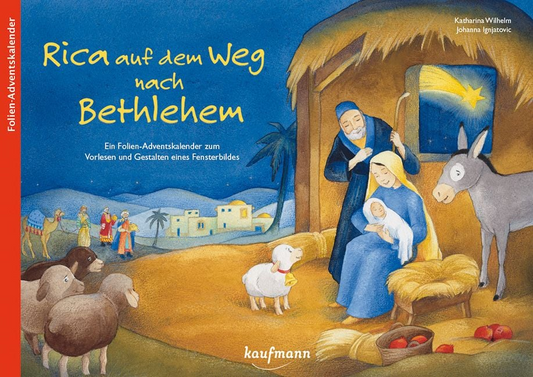 Rica auf dem Weg nach Bethlehem, Folien-Adventskalender