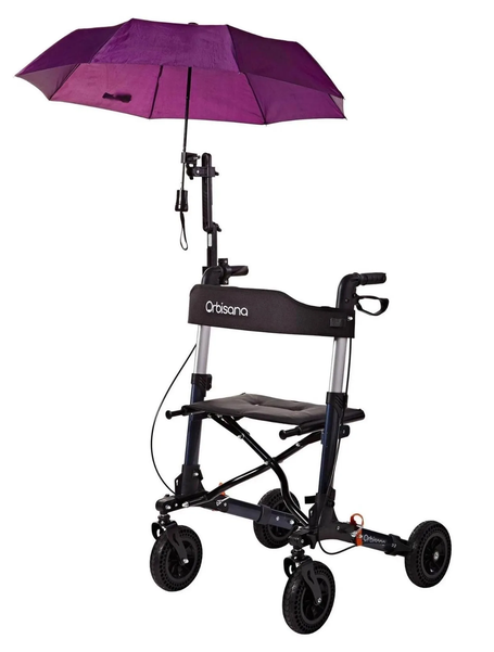 Orbisana universeller Regenschirmhalter für Rollator, Kinderwagen