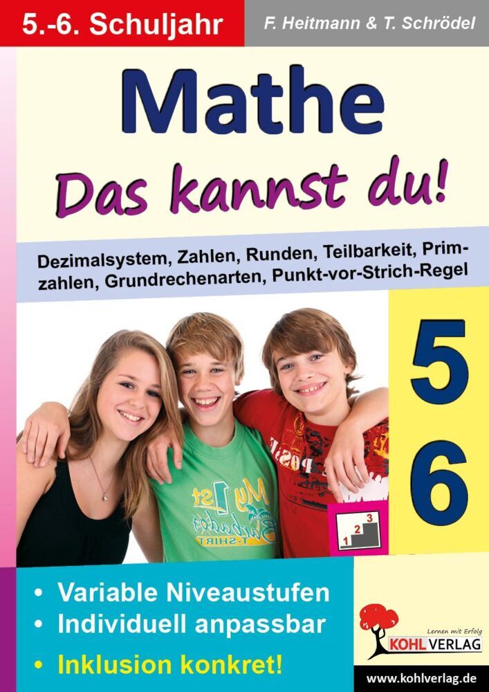 Mathe - Das kannst du! - 5./6. Schuljahr (Friedhelm Heitmann)