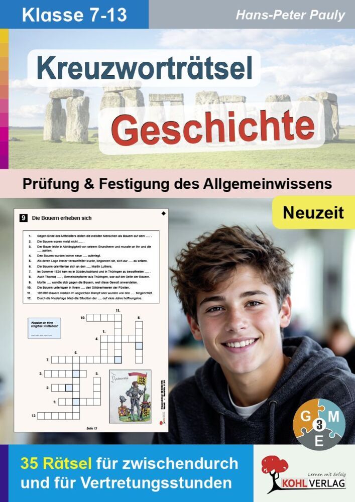 Kreuzworträtsel Geschichte / Neuzeit (Hans-Peter Pauly)
