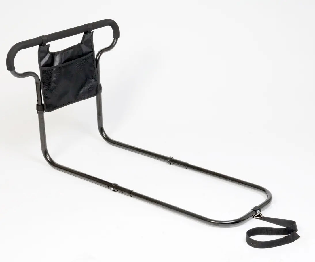 Bettgeländer mit Tasche