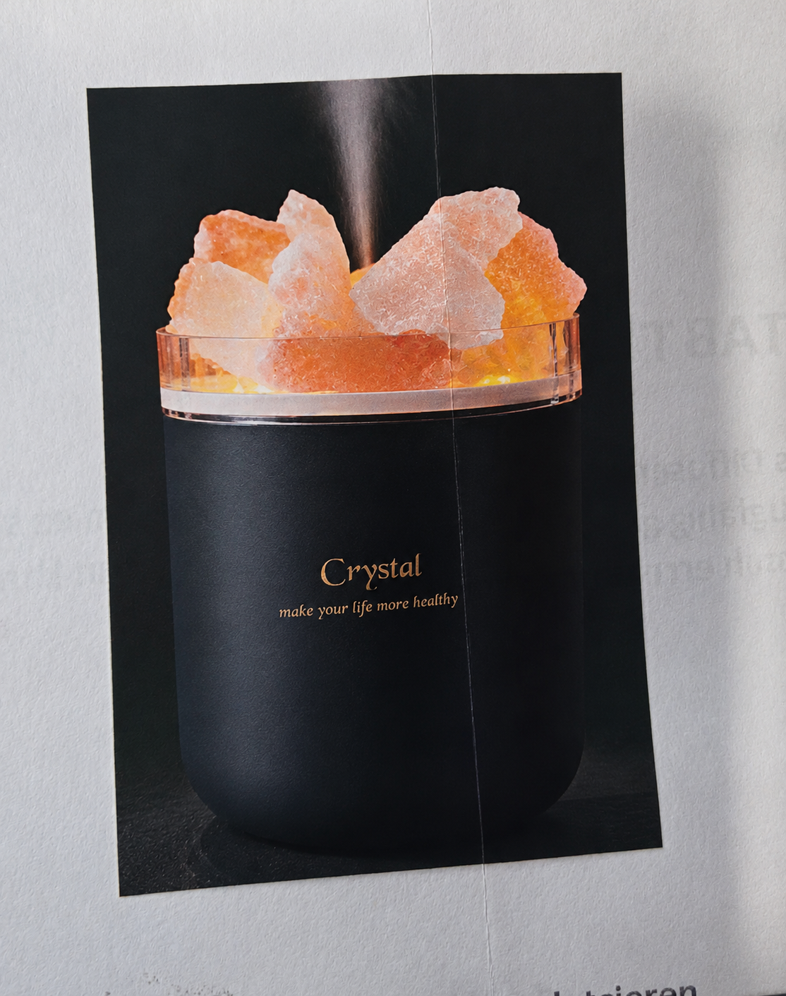 Aroma Diffuser CRYSTAL grün