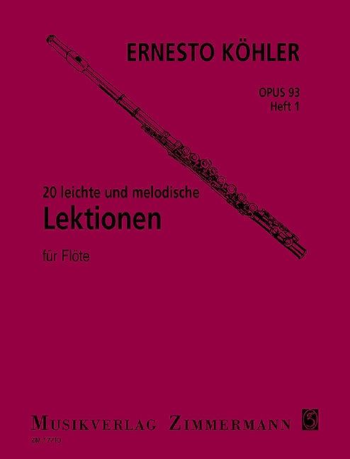 20 leichte und melodische Lektionen.H.1