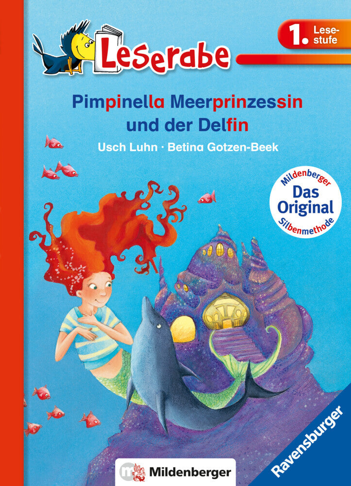 Leserabe mit Mildenberger Silbenmethode - Pimpinella Meerprinzessin und der Delfin (Usch Luhn)