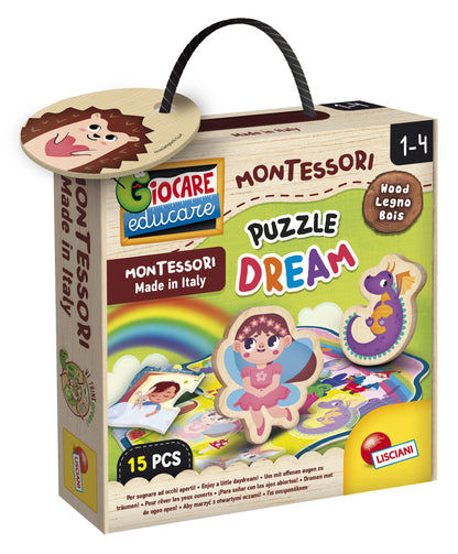 Montessori Holzpuzzle - Dream (15 Teile)