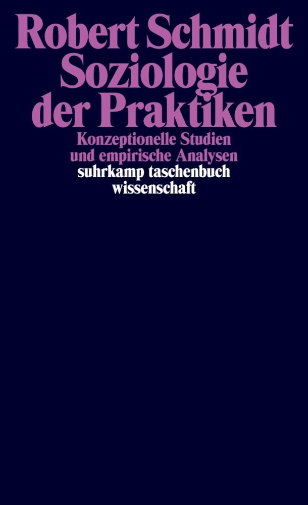 Soziologie der Praktiken (Robert Schmidt)
