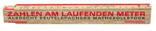 Zahlen am laufenden Meter (Jordi Guasti)