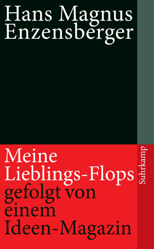 Meine Lieblings-Flops, gefolgt von einem Ideen-Magazin (Hans Magnus Enzensberger)