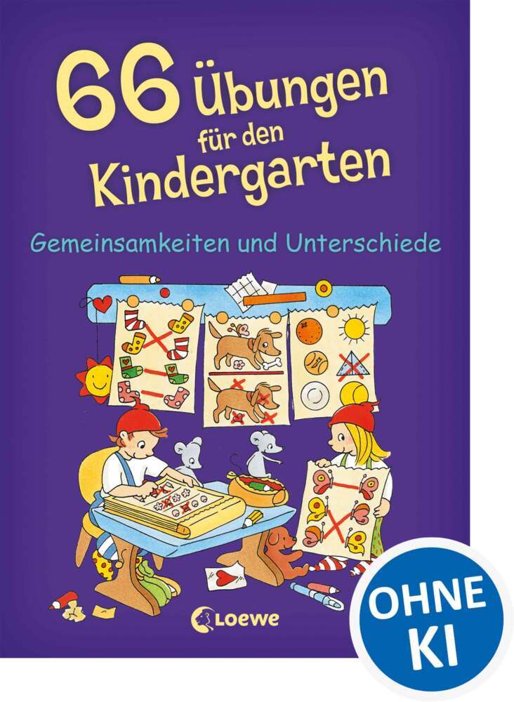 66 Übungen für den Kindergarten, Gemeinsamkeiten und Unterschiede
