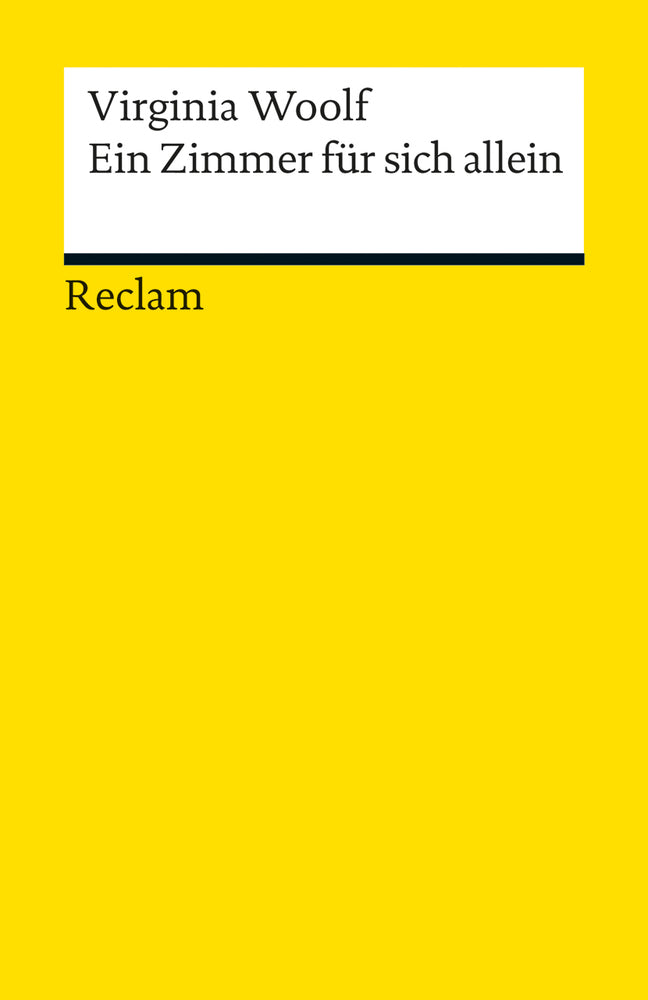 Ein Zimmer für sich allein (Virginia Woolf)