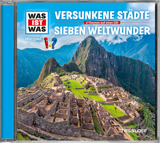 WAS IST WAS Hörspiel: Versunkene Städte / Die Sieben Weltwunder, Audio-CD (Kurt Haderer)