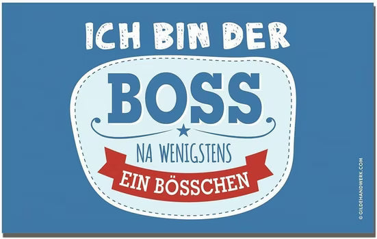 Gilde Brettchen "Ich bin der Boss"