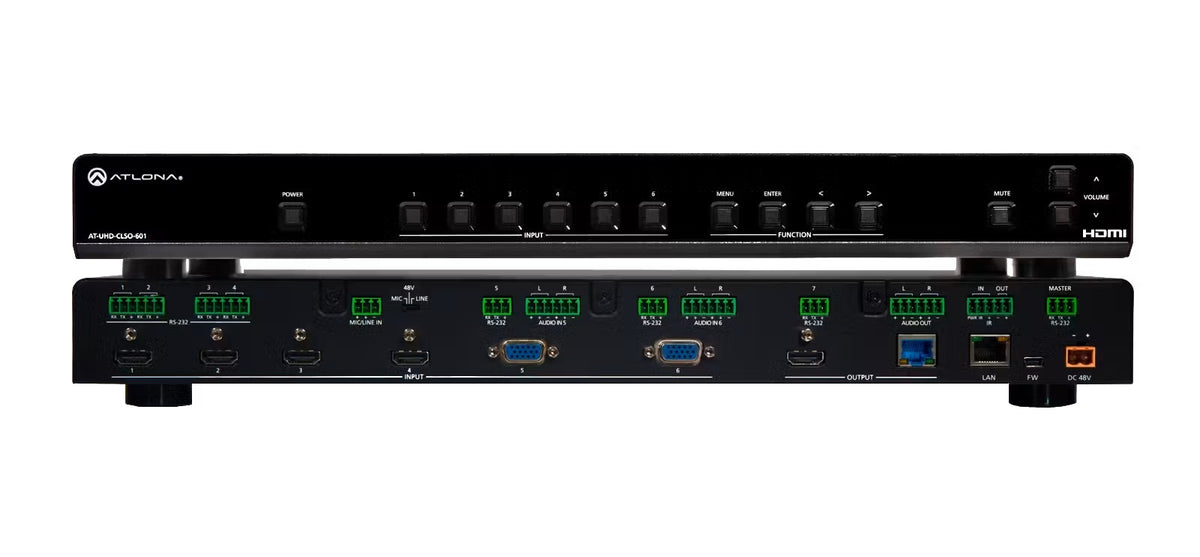 Atlona AT-UHD-CLSO-601 4K/UHD-Mehrformat-Switcher