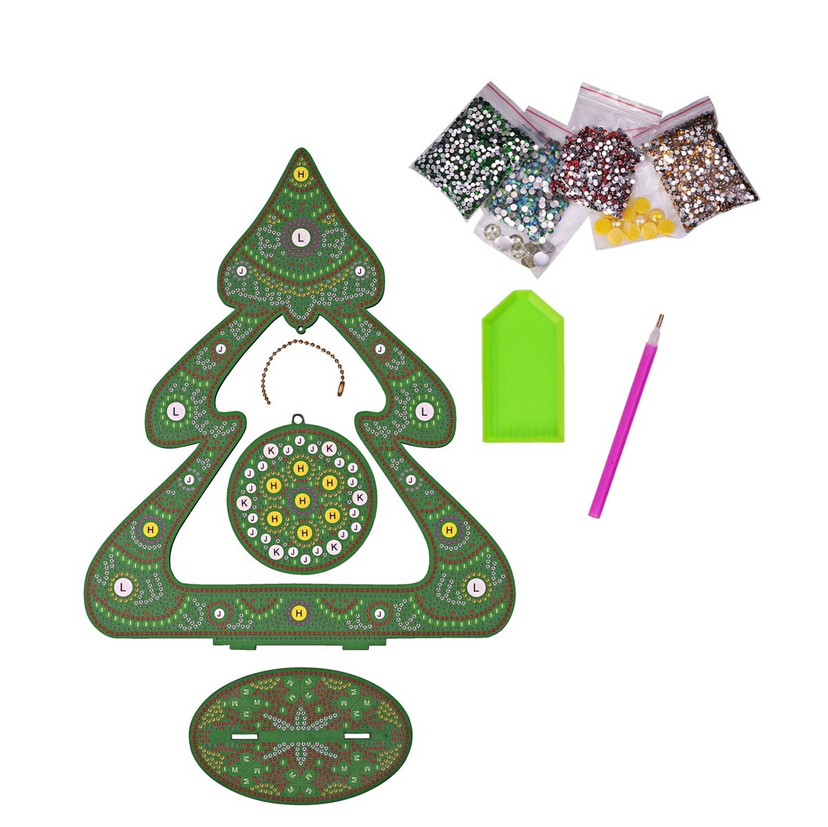 Diamond Painting Adventskalender 69-tlg