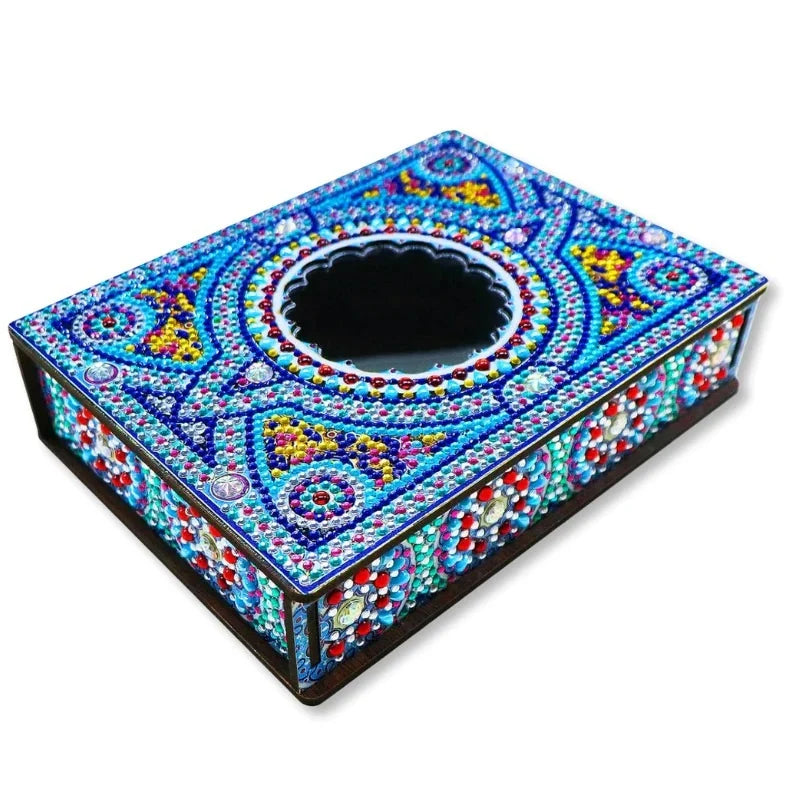 Diamond Painting Aufbewahrungsbox mit Spiegel