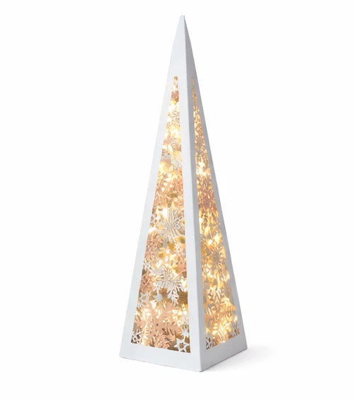 LED-Pyramide "Eiskristalle", 60 cm