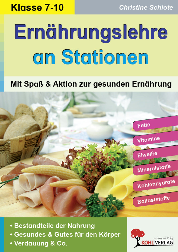 Ernährungslehre an Stationen (Christine Schlote)