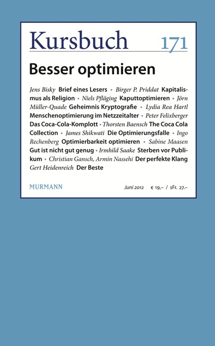 Kursbuch Nr. 171 (Armin Nassehi)