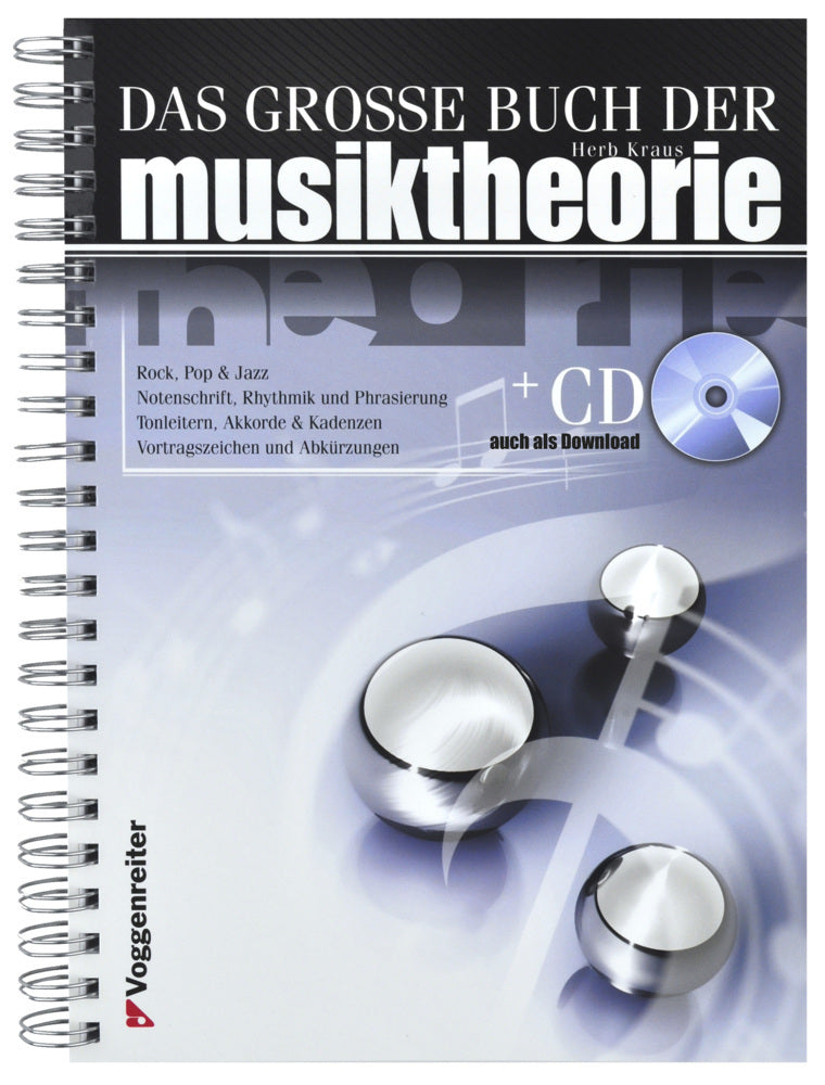 Das grosse Buch der Musiktheorie, m. Audio-CD (Herb Kraus)