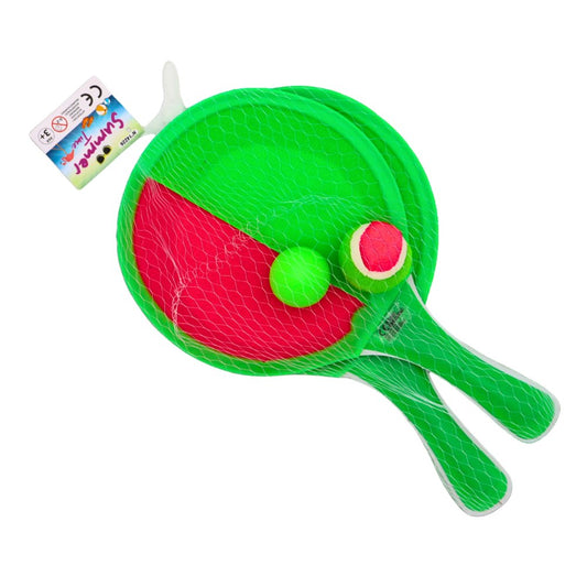 Beachball-Schlägerset "Beach Game" mit Bällen (33 × 19 cm)