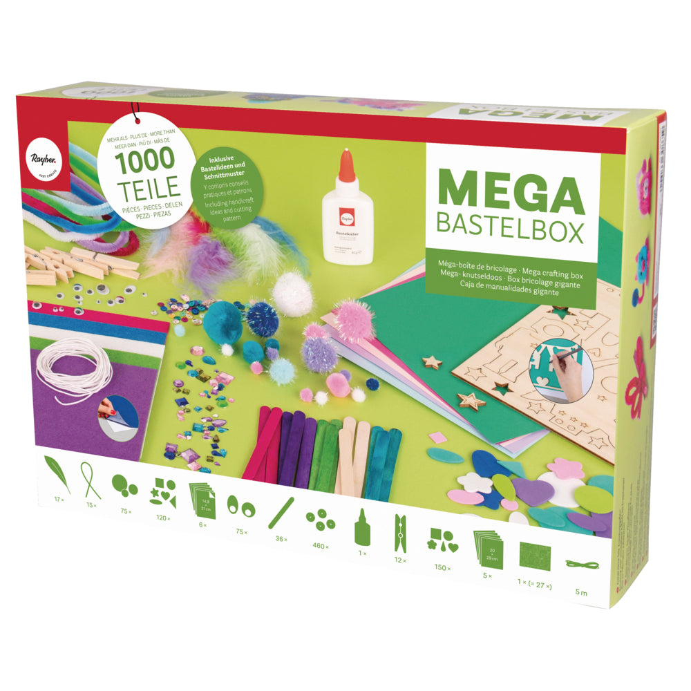 Mega-Bastelbox "Fantasy" (1000 Teile)