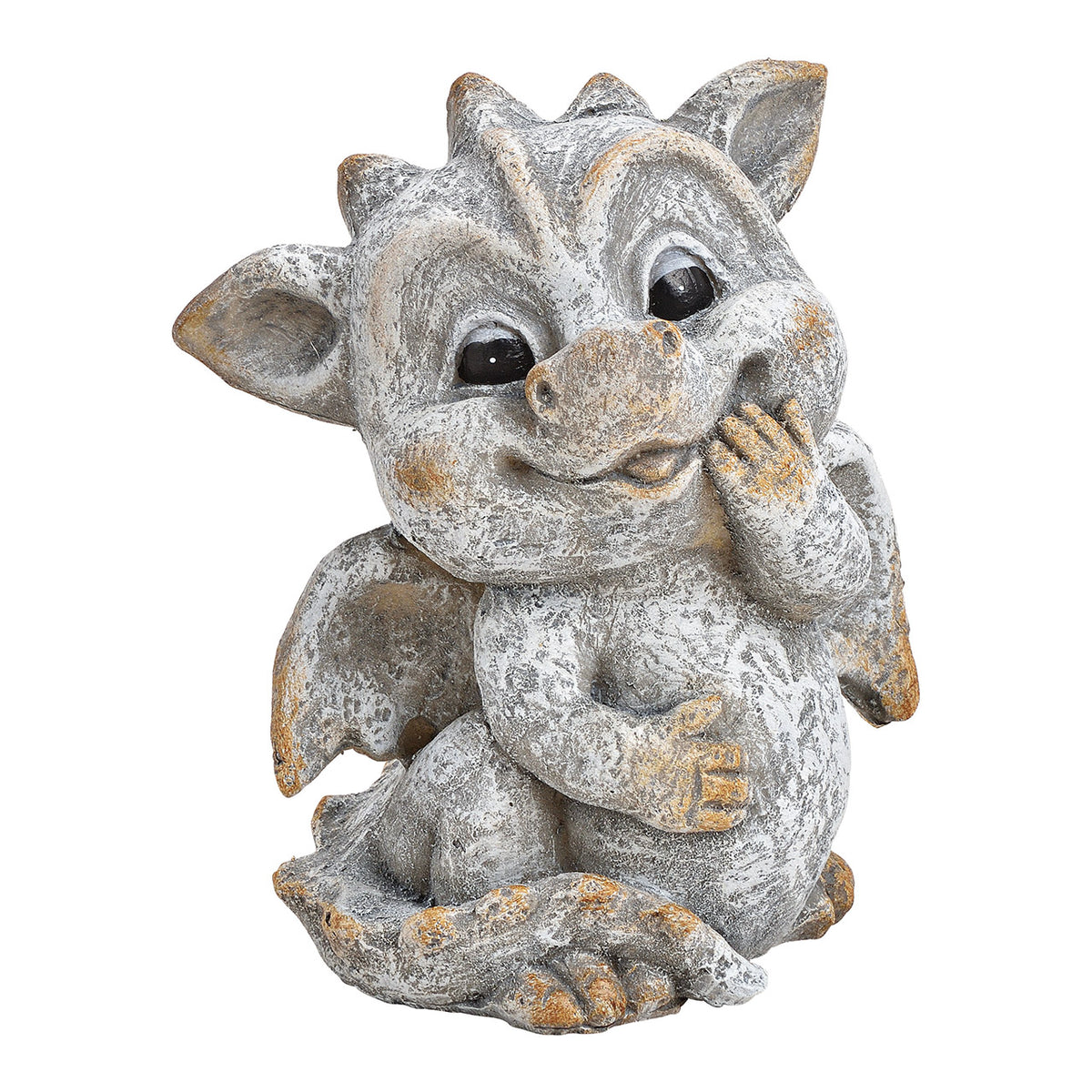 Dekofigur Drache "Lili" in Steinoptik