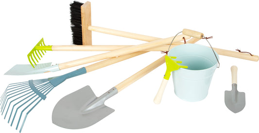 small foot Gartenwerkzeug-Set "Kleine Gartenfreunde" (8-teilig)