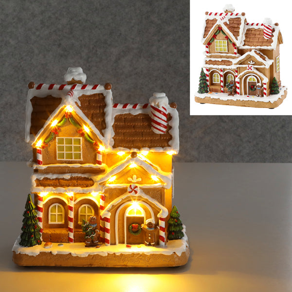 LED-Lebkuchenhaus "Zuckerzauber"