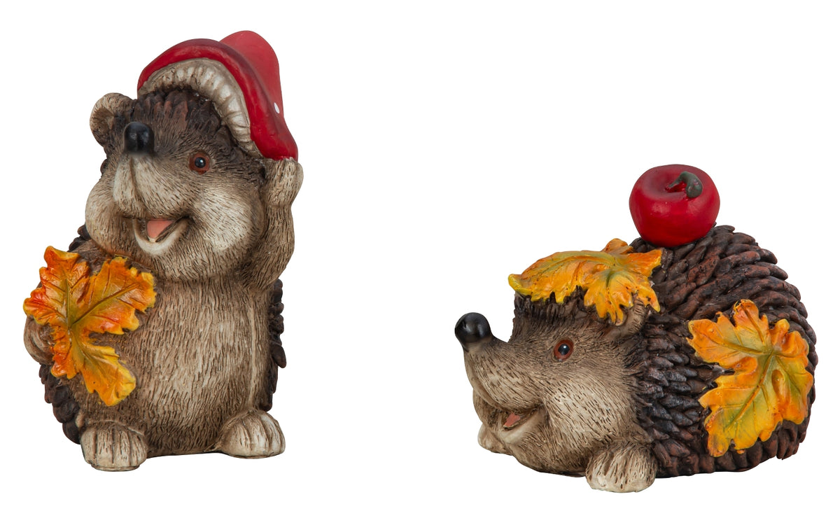 Deko-Igel "Egon" mit Herbstdeko