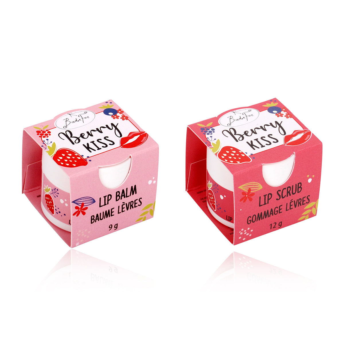 BadeFee Lippenpflegeset "Berry Kiss"