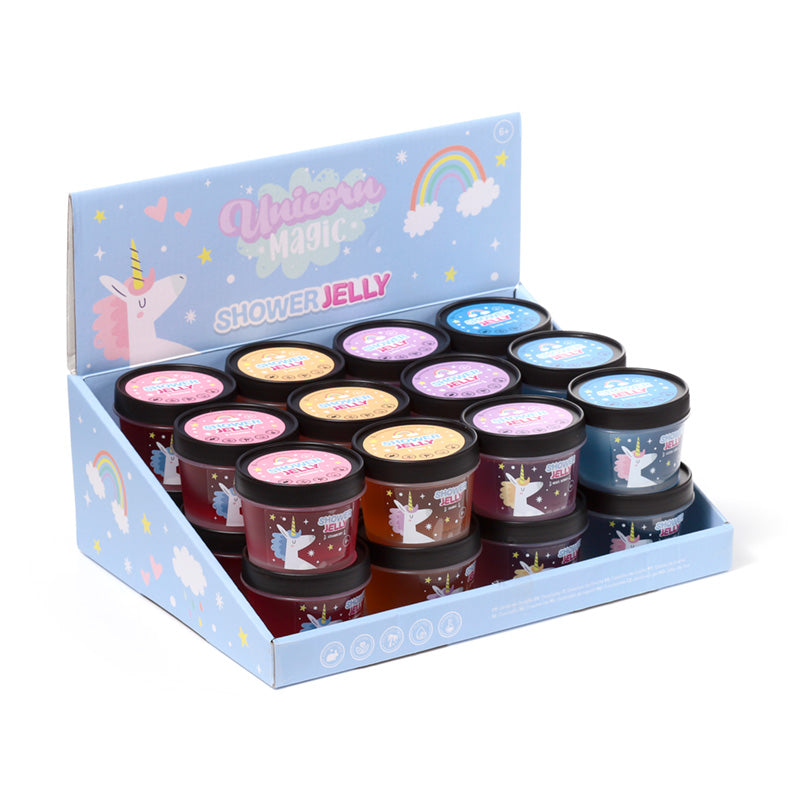Duschgelee "Unicorn Magic" mit Einhornmotiv, 100 g
