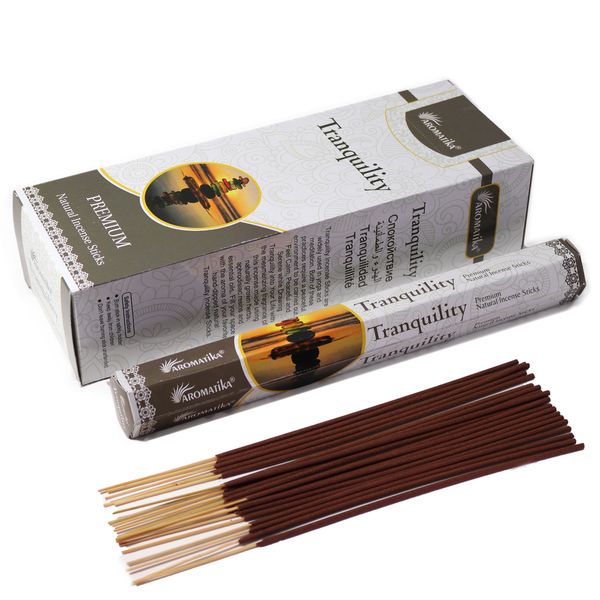 Aromatika Räucherstäbchen "Tranquility" ohne Holzkohle