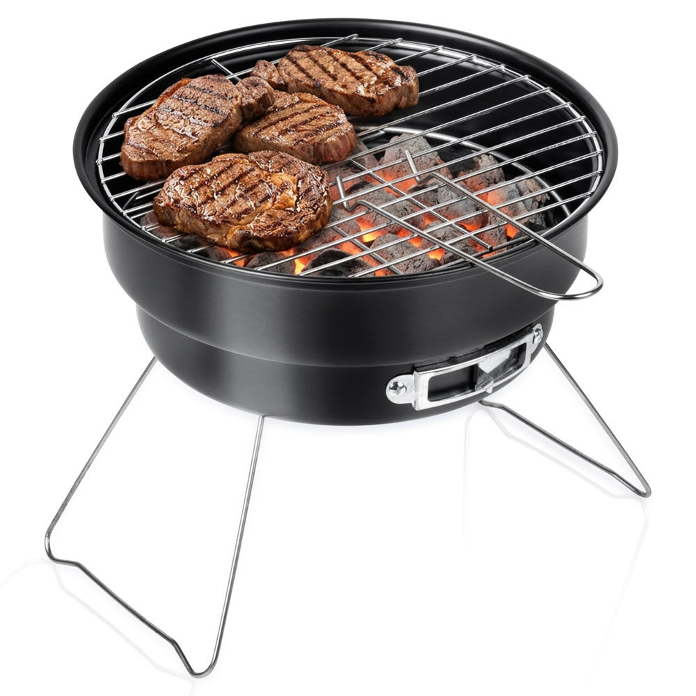 Faltbarer Holzkohlegrill (28 x 26 x 22 cm)