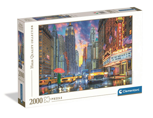 Clementoni Puzzle "Manhattan Rain" (2000 Teile)