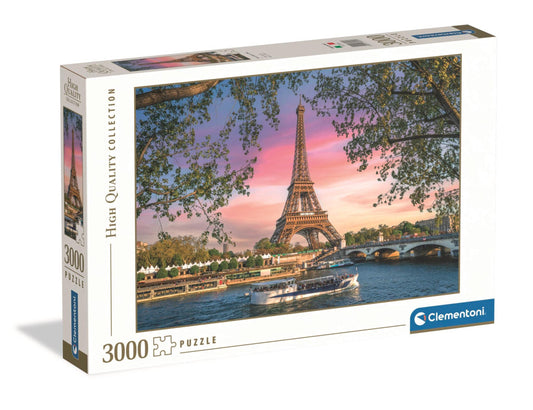 Clementoni Puzzle "Eifelturm in Pink" (3000 Teile)