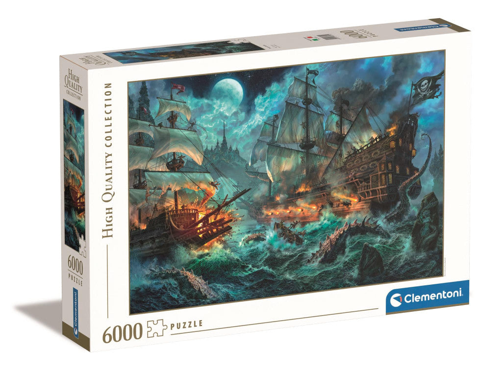 Clementoni Puzzle "Piratenschlacht" (6000 Teile)
