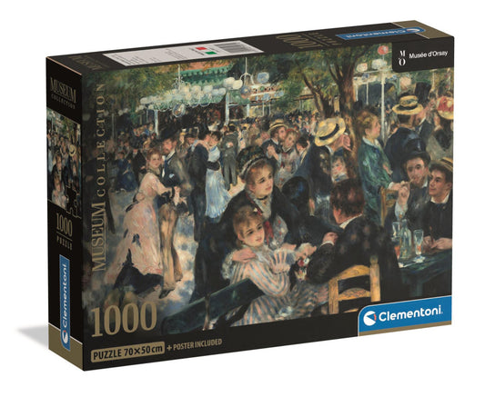 Clementoni Puzzle "Ball im Moulin de la Galette" (1000 Teile)