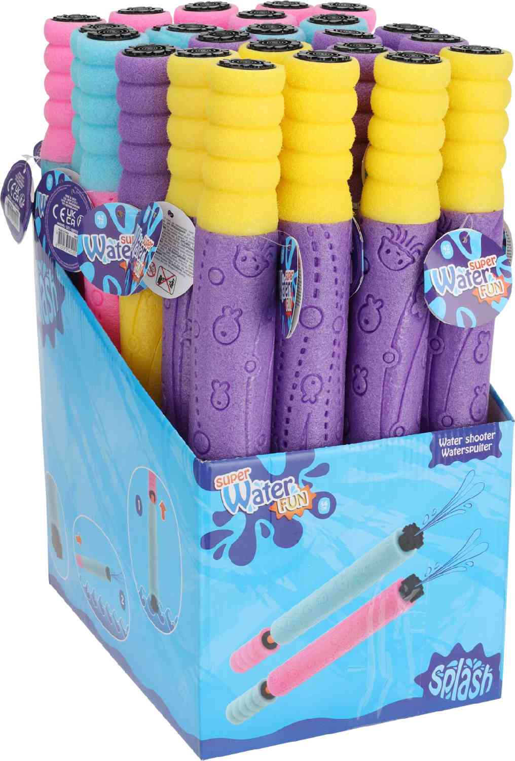 Schwamm-Wasserpistole, assortiert