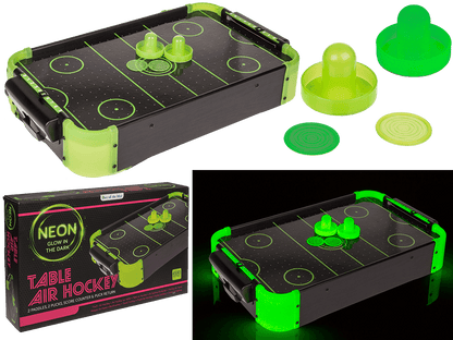 Tisch-Airhockey "Glow in the Dark"